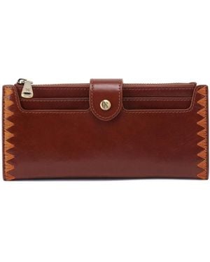 Hobo International Dunn Continental Wallet - Brown