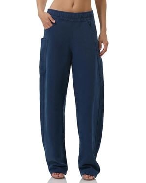 AFRM Ryan Barrel-leg Sweatpants - Blue