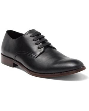 Gordon Rush Fulton Dress Casual Lace-up Plain Toe Derby Shoes - Black