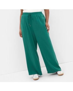 City Chic Leia Pant - Green