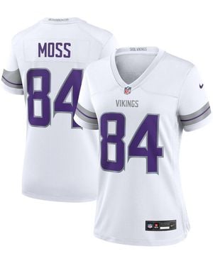 Nike Randy Moss Minnesota Vikings Alternate Retired Player Game Jersey - White
