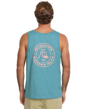 Quiksilver Bubbles Sleeveless Tank Top - Blue