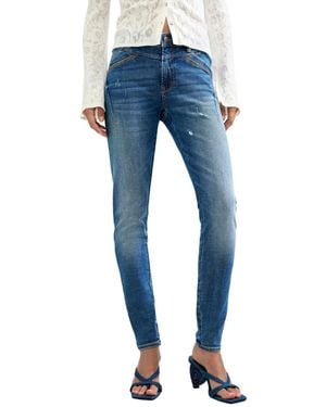 Desigual Skinny Jeans - Blue