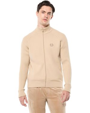 Sergio Tacchini saggio Track Jacket - Natural