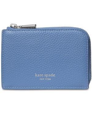 Kate Spade Mini Zip Card Case - Blue