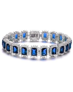 Rachel Glauber White Gold Plated - Blue