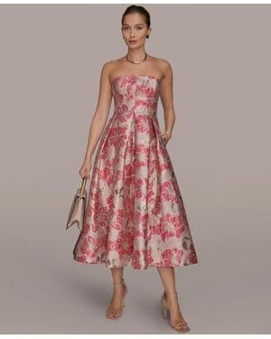 sequin 90s dress Sleeveless Midi A Line Halter Dress | A-Line Dress main image 0