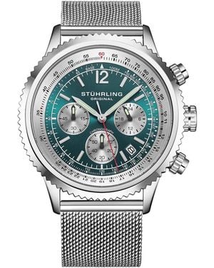 Stuhrling Turbine Chronograph - Gray