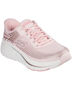 Skechers Slip-ins: Go Run Max Cushioning 2.0 Athletic Running Sneakers From Finish Line - Pink