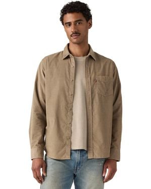 Levi's Corduroy Long-sleeve Classic-fit Shirt - Brown