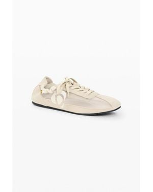 Desigual Retro Leather Sneakers - White