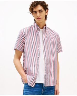 Tommy Hilfiger Americana Stripe Shirt - Purple