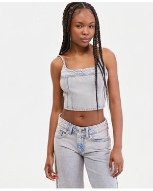 Levi's Premium Jadine Denim Tank Top - White