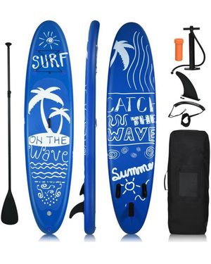 Hikeen Inflatable And Adjustable Stand Up Paddle Board - Blue