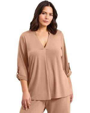 Avenue Audrey Ity Top - Natural