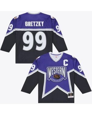 Mitchell & Ness Wayne Gretzky 1994 Nhl All-star Game Power Play Jersey - Blue