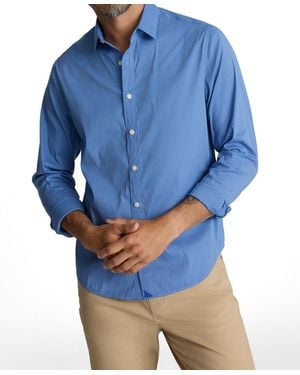 UNTUCKit Regular Fit Wrinkle-free Kleinwood Button Up Shirt - Blue