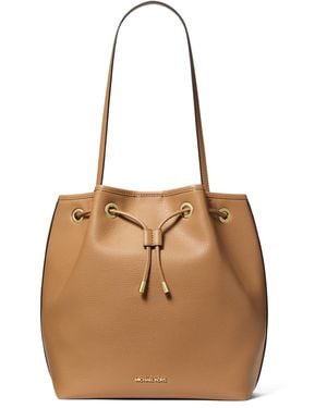Michael Kors Avery Medium Tote Handbag - Brown