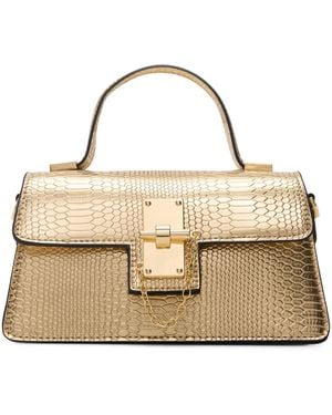 ALDO Callunaax Mini Top Handle Satchel Handbag - Metallic
