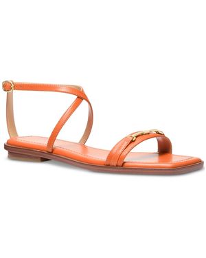 Michael Kors Lena Flats Sandals - Orange