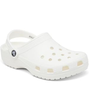 Crocs™ Big Kids Classic Clog Sandals From Finish Line - White