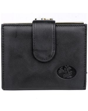 JULIA BUXTON Heiress Double Cardex Wallet - Black