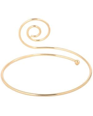 SOH Plated Swirl Armlet - Metallic
