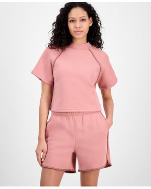 UGG Short-sleeve Crewneck Sweatshirt - Pink