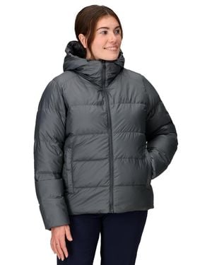 Marmot Guides Big-baffled Puffer Hooded Jacket - Gray