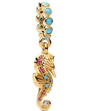 PANDORA Seahorse Dangle Charms - Metallic