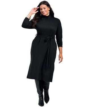 Avenue Ray Of Light Sweater Dress - Blue