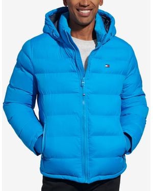 Tommy Hilfiger Quilted Puffer Jacket - Blue