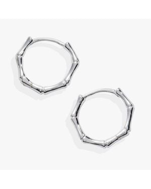 ALEX AND ANI Bamboo Huggie - Metallic