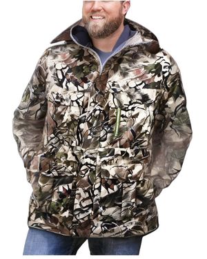 Boulder Creek Big & Tall By Kingsize Fleece-lined Parka With Detachable Hood And 6 Pockets - Multicolor