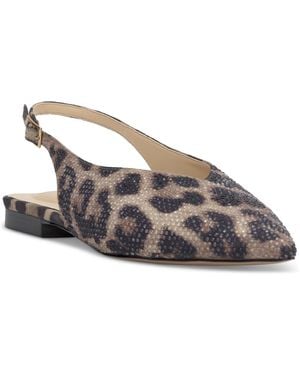 Jessica Simpson Mezzah Slingback Flat Mules - Brown