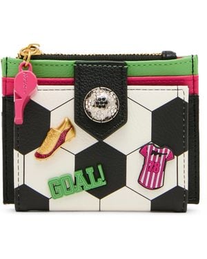 Betsey Johnson Goal Getter Snap Wallet - Green