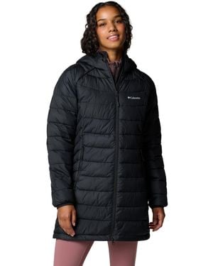 Columbia Powder Lite Ii Insulated Puffer Mid Jacket - Black