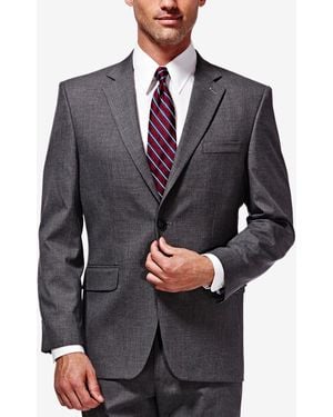 Haggar Jmh Premium Stretch Classic Fit Suit Jacket - Gray