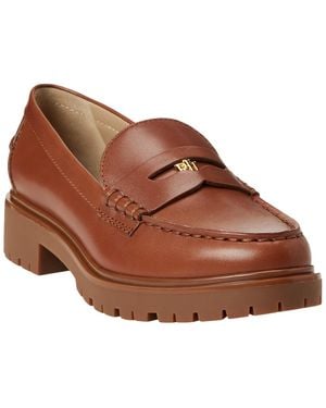 Ralph Lauren Marli Penny Loafers - Brown
