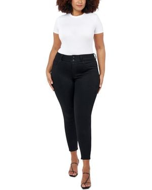 Seven7 Plus Size High Rise Curvy legging Jeans - Black