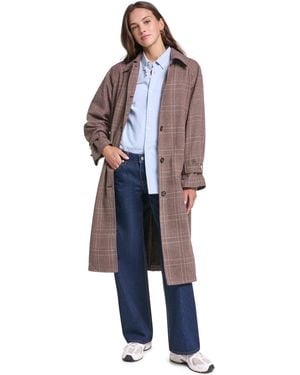 Levi's Single Breasted Trench Jacket - Blue