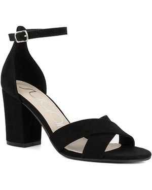 Sugar Machellie Block Heel Dress Sandals - Black