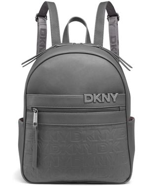 DKNY Clean Cut 14" Backpack - Gray