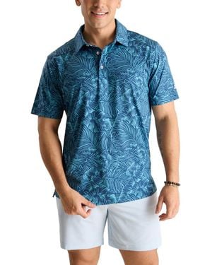 Chubbies The Dyed And True Performance Polo Shirt - Blue