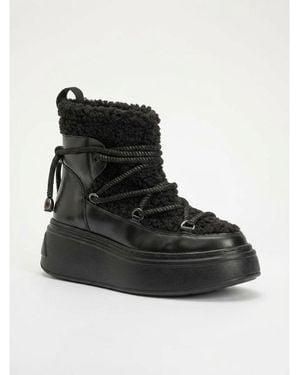 Prologue Shoes Dila Fur Lined Boot () - Black