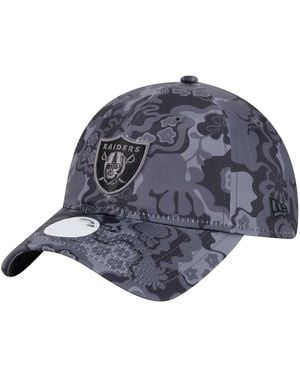 KTZ Las Vegas Raiders Trippy 9twenty Adjustable Hat - Blue