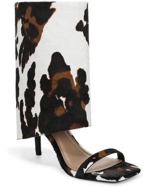 INC International Concepts Ankle-strap Dressy Square-toe Sandals - Black