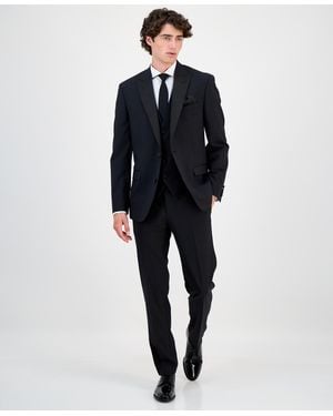 BarIII Slim-fit Faille-trim Tuxedo Jacket - Blue