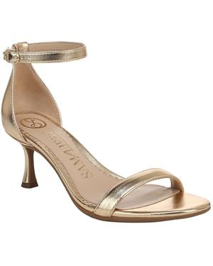 Sam & Libby Jasmina Ankle Strap Dress Sandals - Metallic