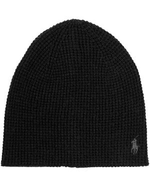 Polo Ralph Lauren Thermal Travel Beanie - Black